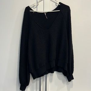 Free people V neck sweater